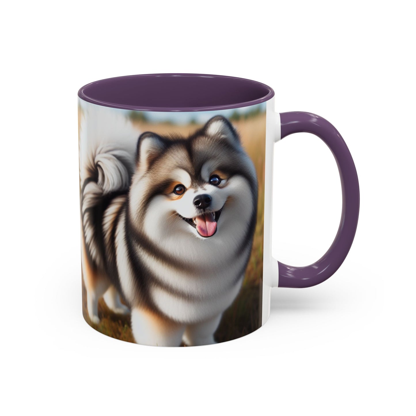 Taza de café con detalles de Pomsky: el regalo perfecto para los amantes de los perros
