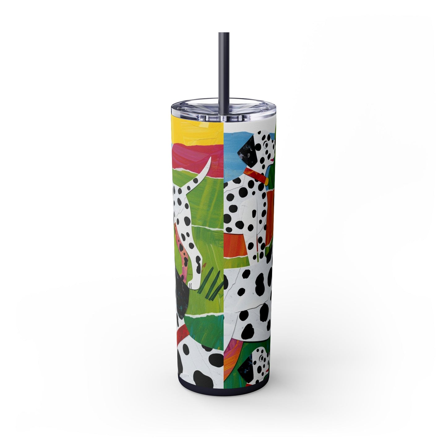 Gobelet isotherme Dalmatien avec paille, 590 ml
