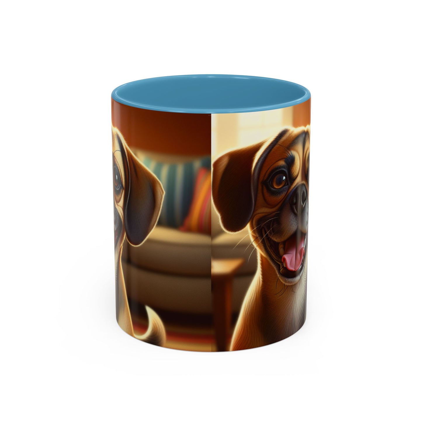 Taza de café con detalles de Puggle: el regalo perfecto para los amantes de los perros