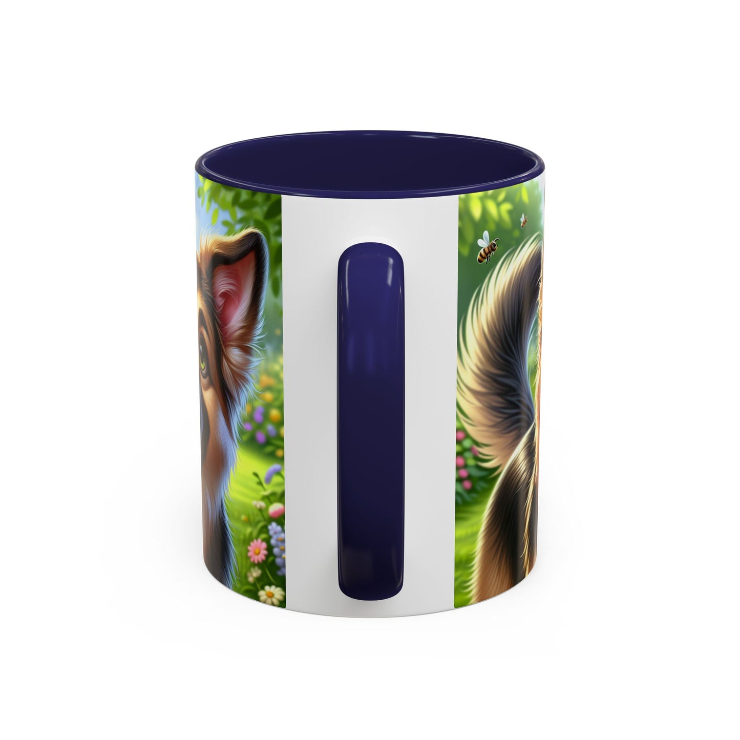 German Shepherd Accent Coffee Mug - Perfect Gift for Dog Lovers