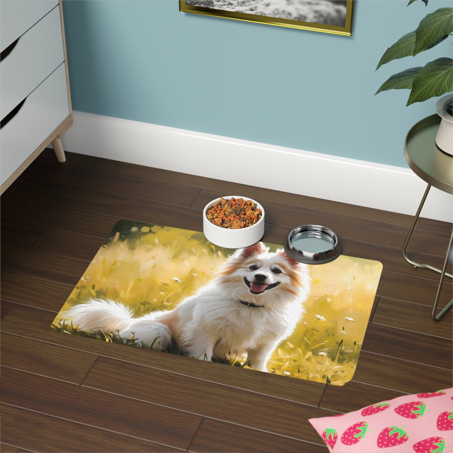 Pet Food Mat (12x18) - German Spitz