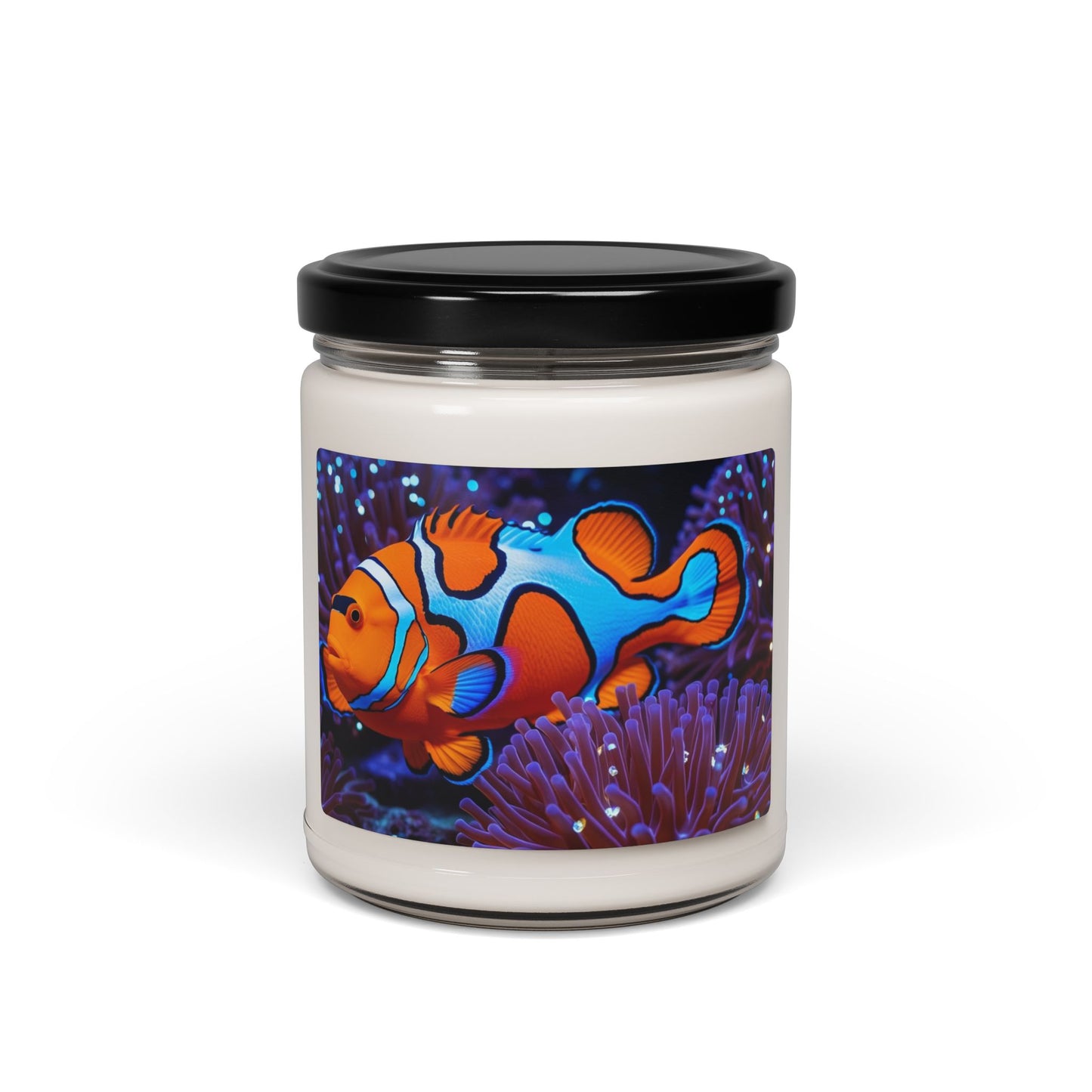 Clownfish in Anemone- Scented Soy Candle, 9oz