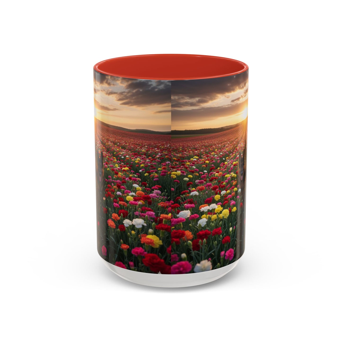Taza de café con detalles de pastor alemán: el regalo perfecto para los amantes de los perros