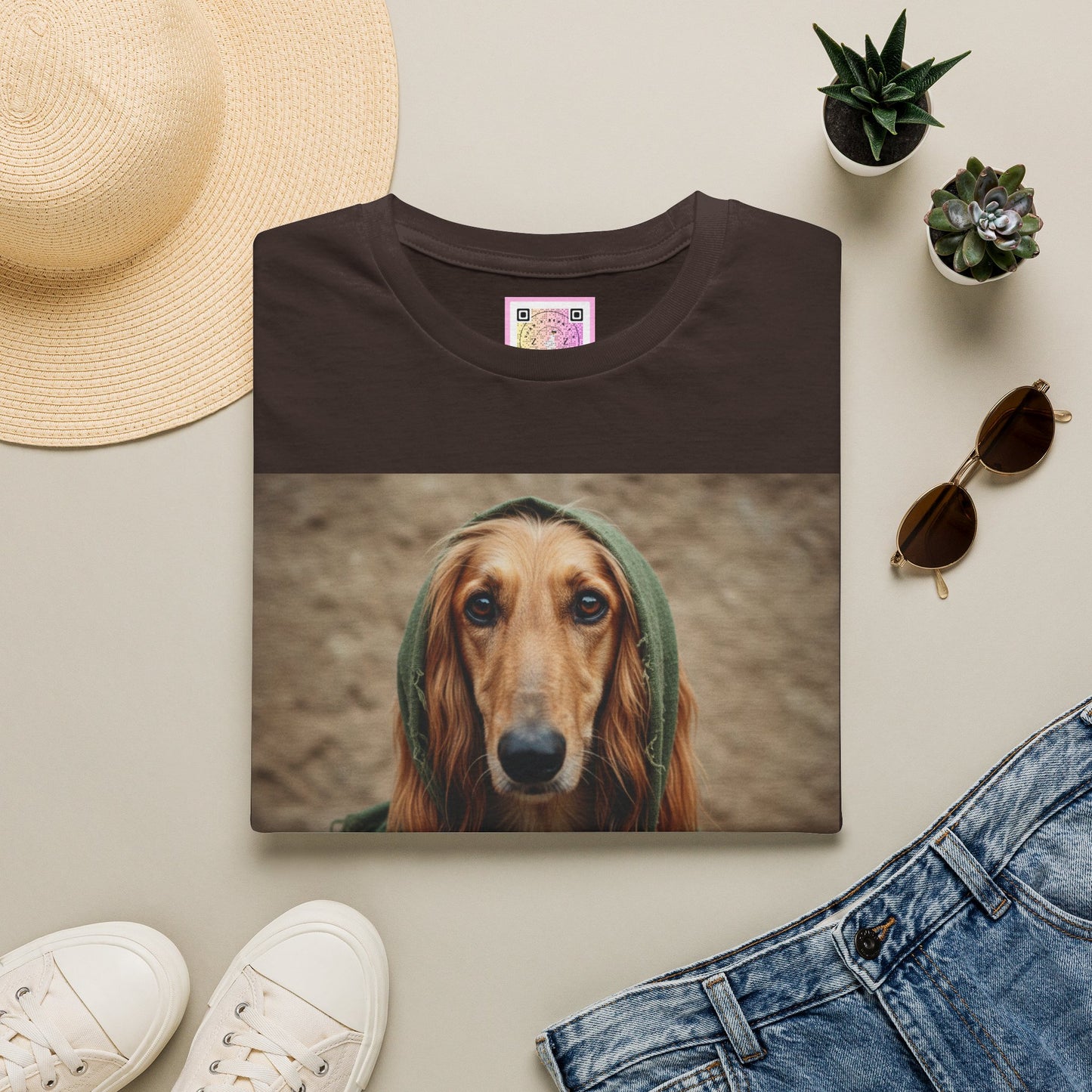 Canine Canvas Collection: McCurry Homage Tee Shirt