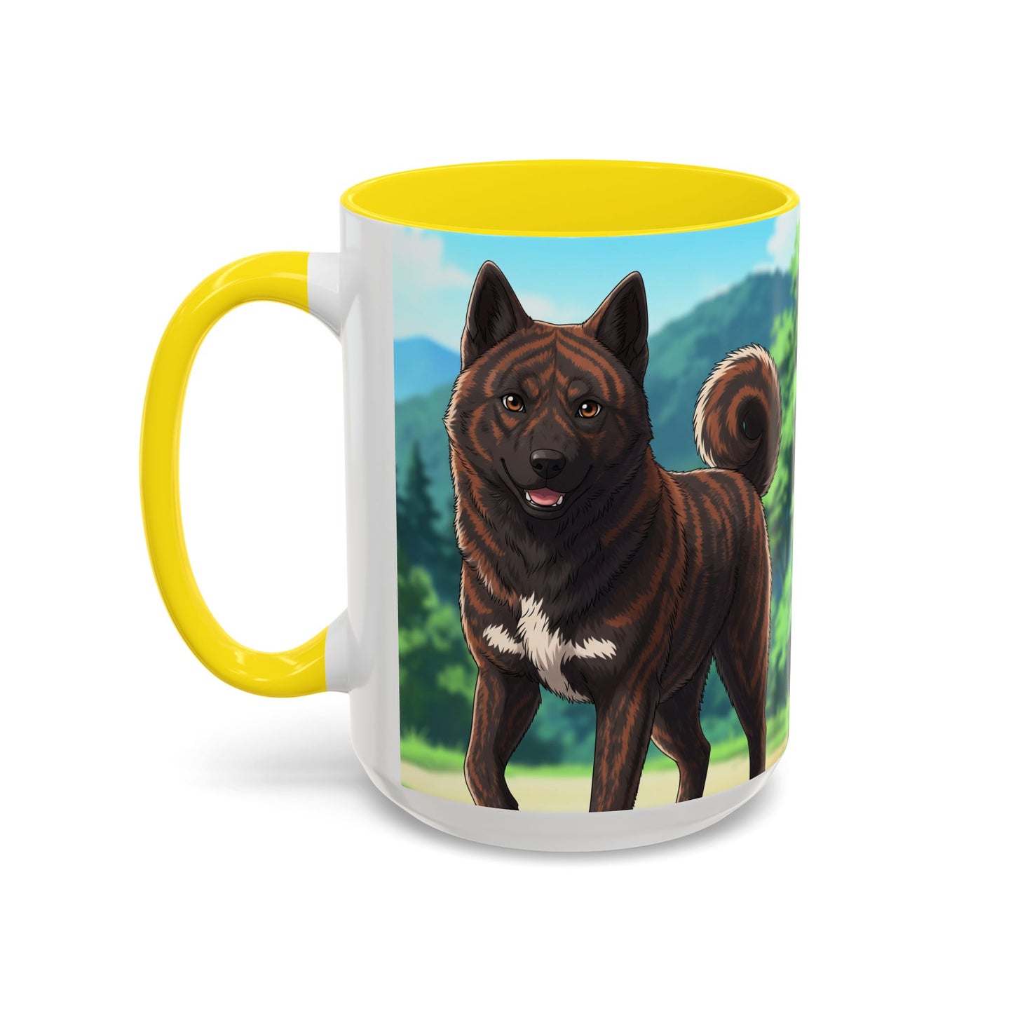Mug à café Kai Ken Accent - Le cadeau idéal pour les amoureux des chiens