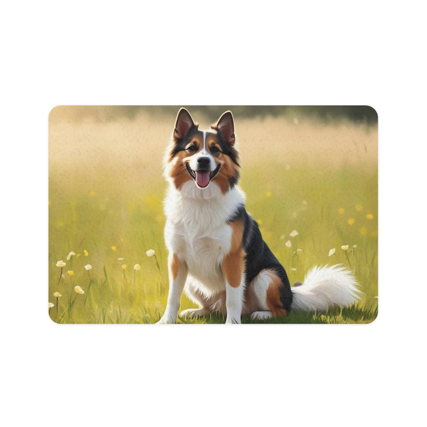 Pet Food Mat (12x18) - German Spitz