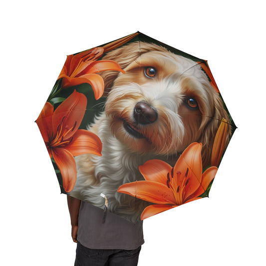 Schnoodle Semi-Automatic Foldable Umbrella