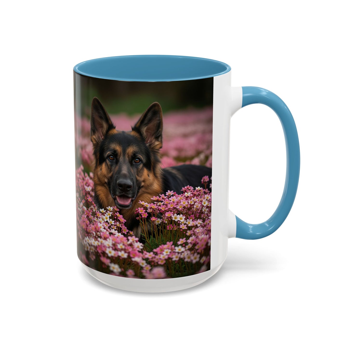 German Shepherd Accent Coffee Mug - Perfect Gift for Dog Lovers