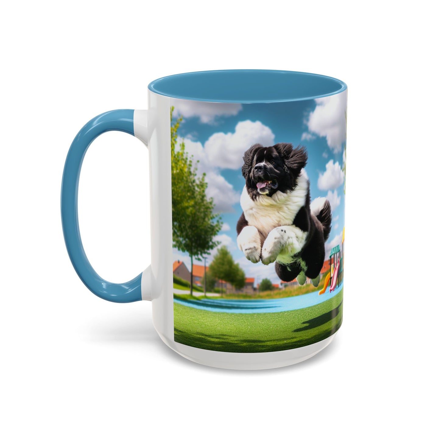 Taza de café con acento Landseer: el regalo perfecto para los amantes de los perros