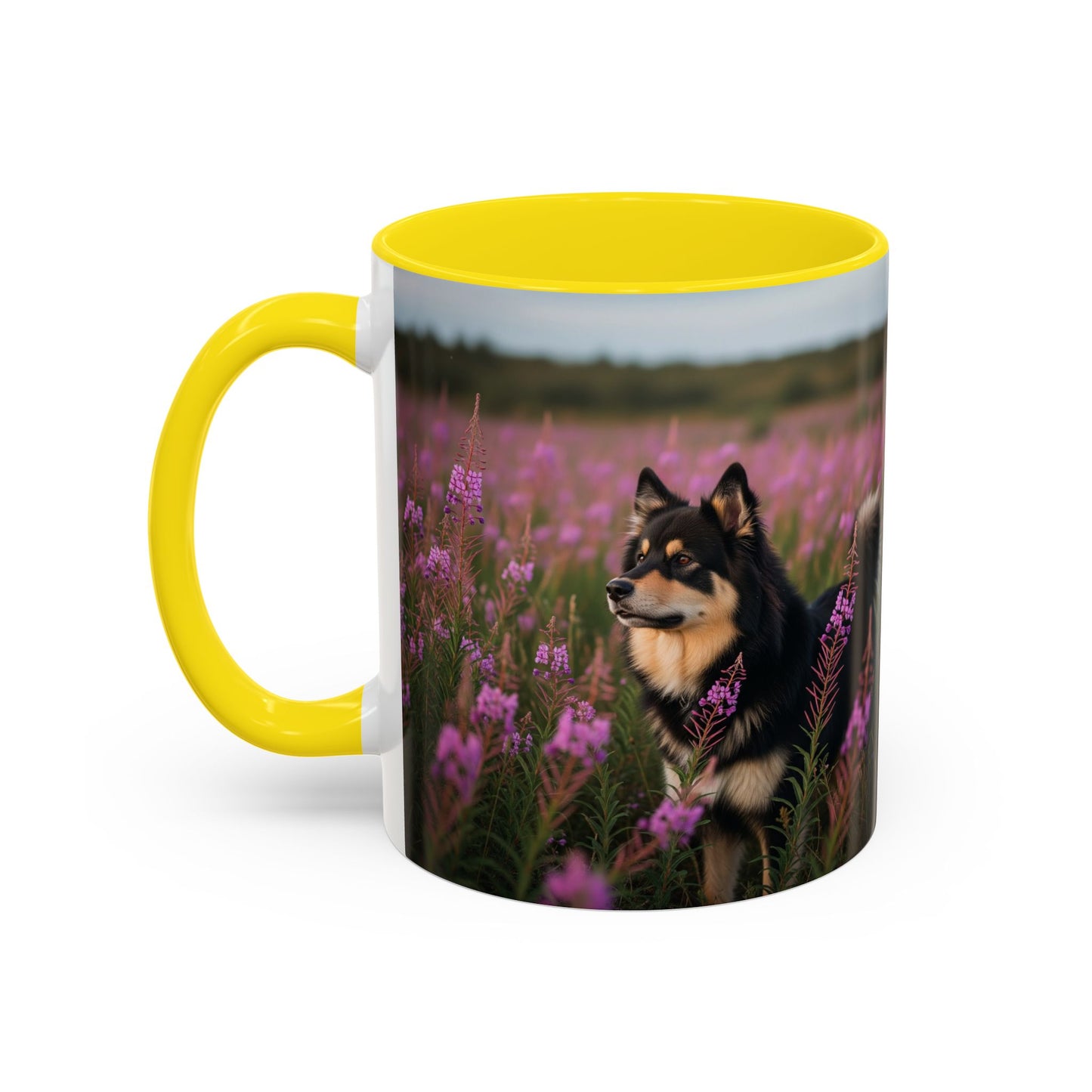 Taza de café con diseño de pastor lapón: el regalo perfecto para los amantes de los perros.