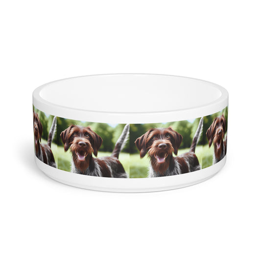 Wirehaired Slovakian Pointer Pet Bowl