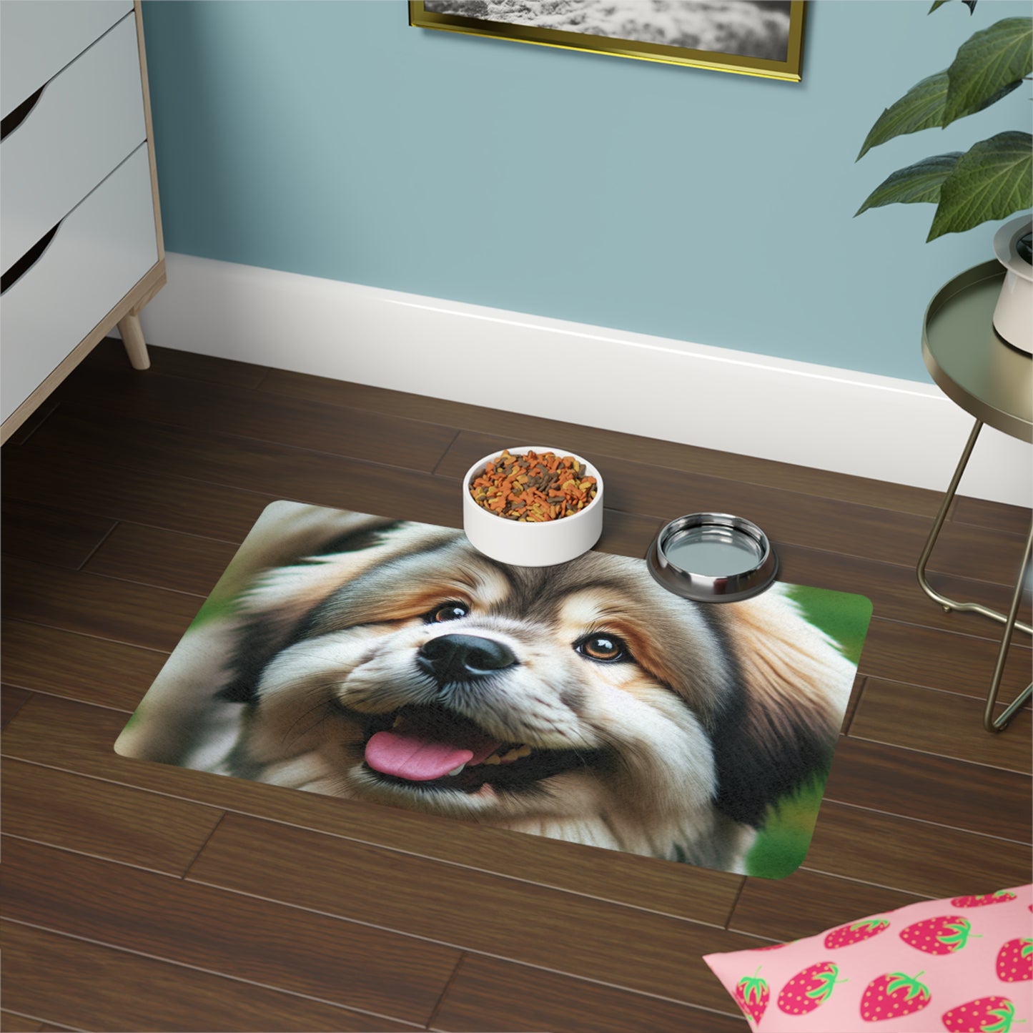 Pet Food Mat (12x18) - Tibetan Kyi Apso