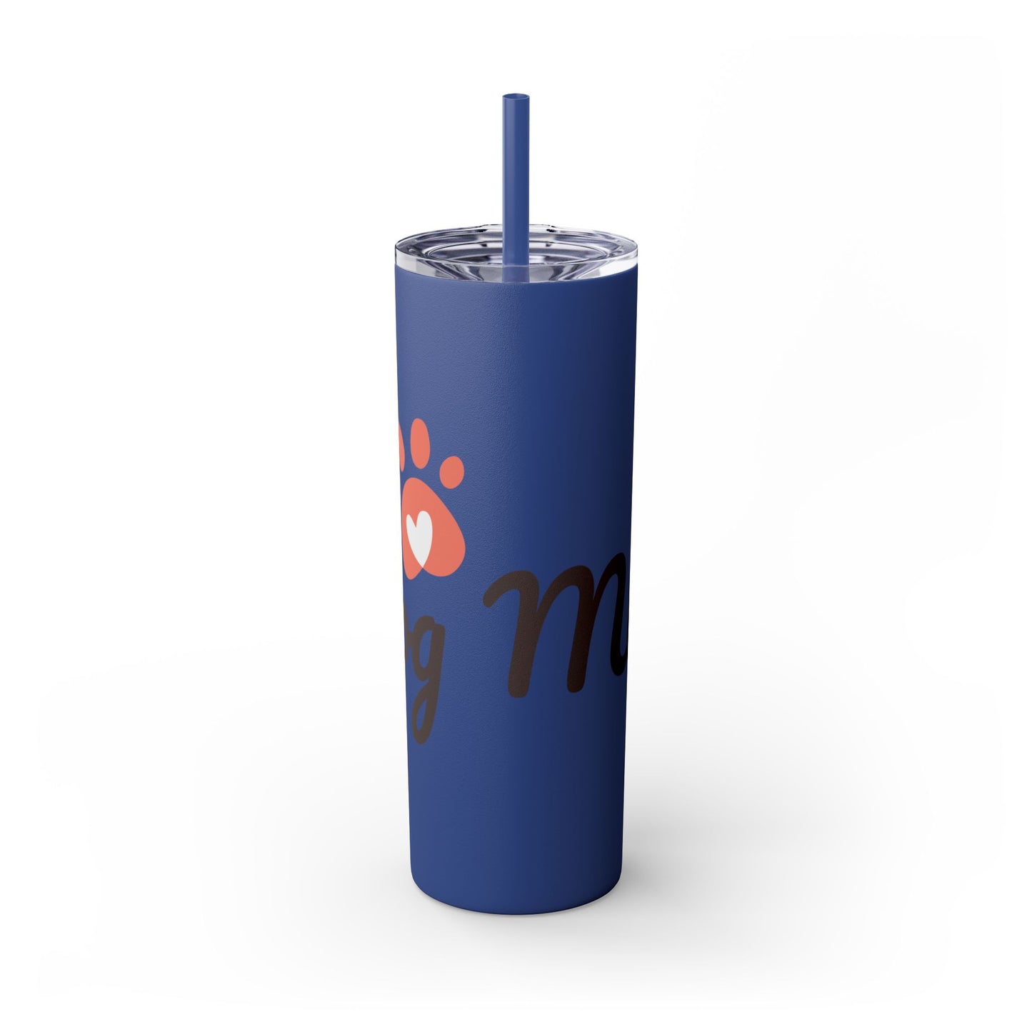Skinny Tumbler with Straw – 20 oz Stainless Steel Cup