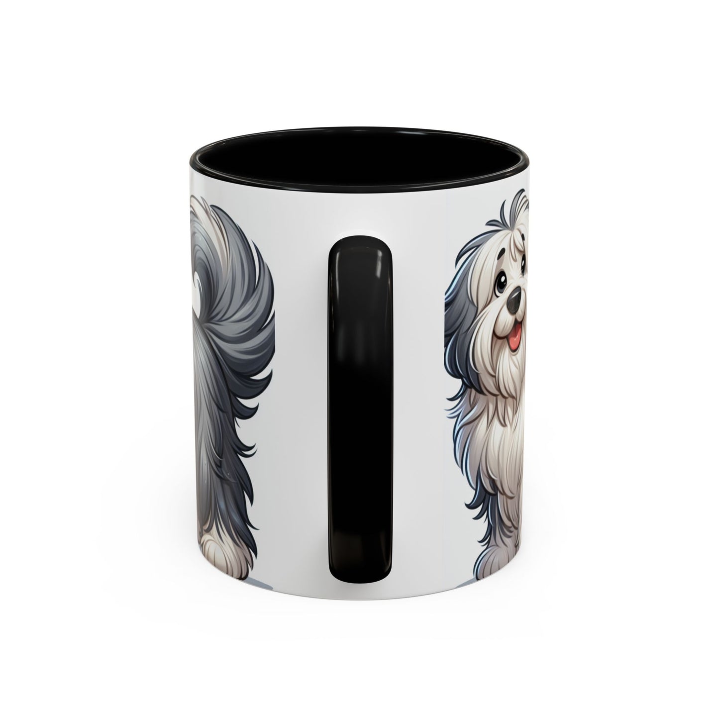 Mug à café à motif de bobtail - Cadeau idéal pour les amoureux des chiens