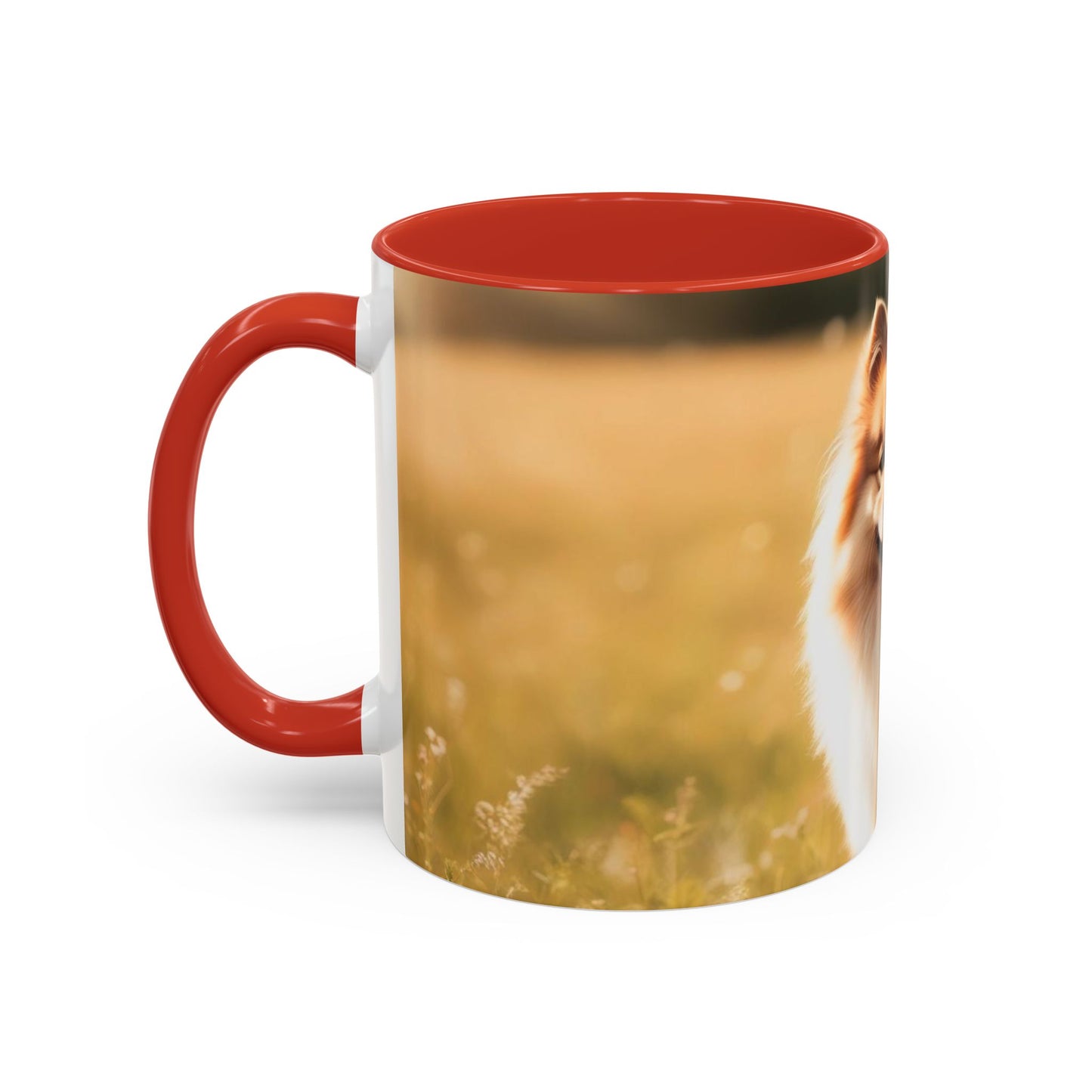 Taza con detalles de Keeshond: el regalo perfecto para los amantes de los perros