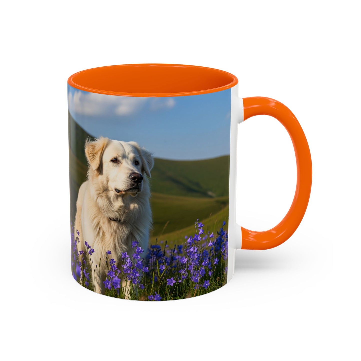 Mug à café avec motif Berger des Carpates roumain - Cadeau idéal pour les amoureux des chiens