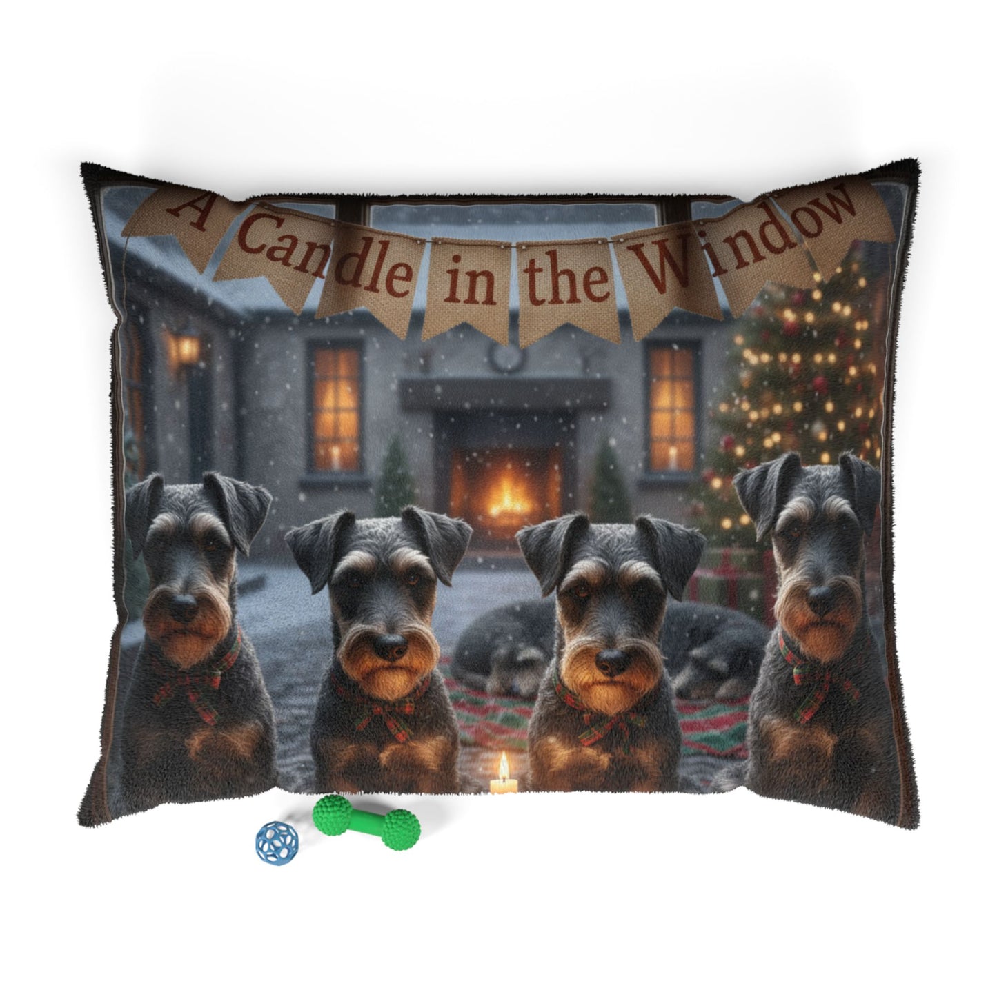 Kerry Blue Terrier Pet Bed