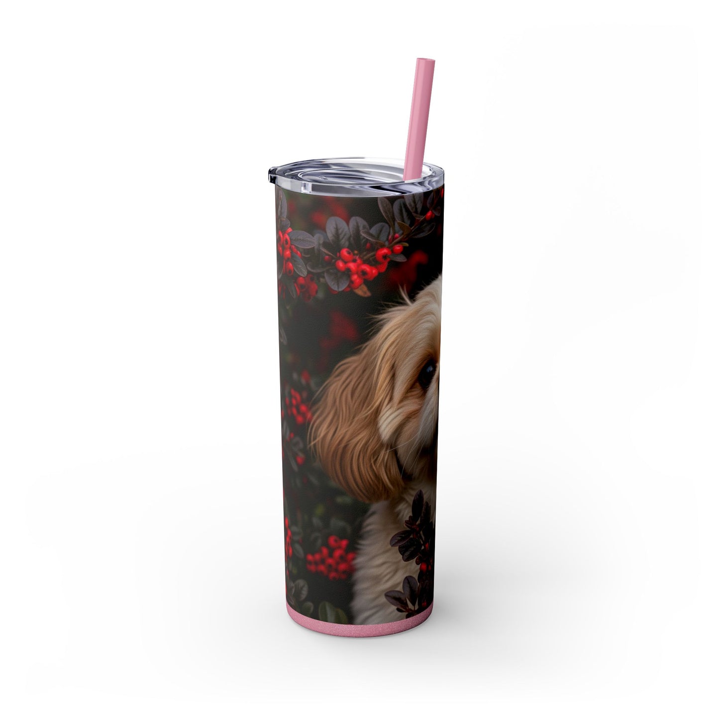 Pekapoo Tumbler with Straw, 20oz