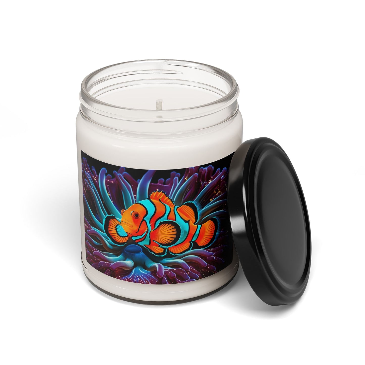 Clownfish in Anemone- Scented Soy Candle, 9oz