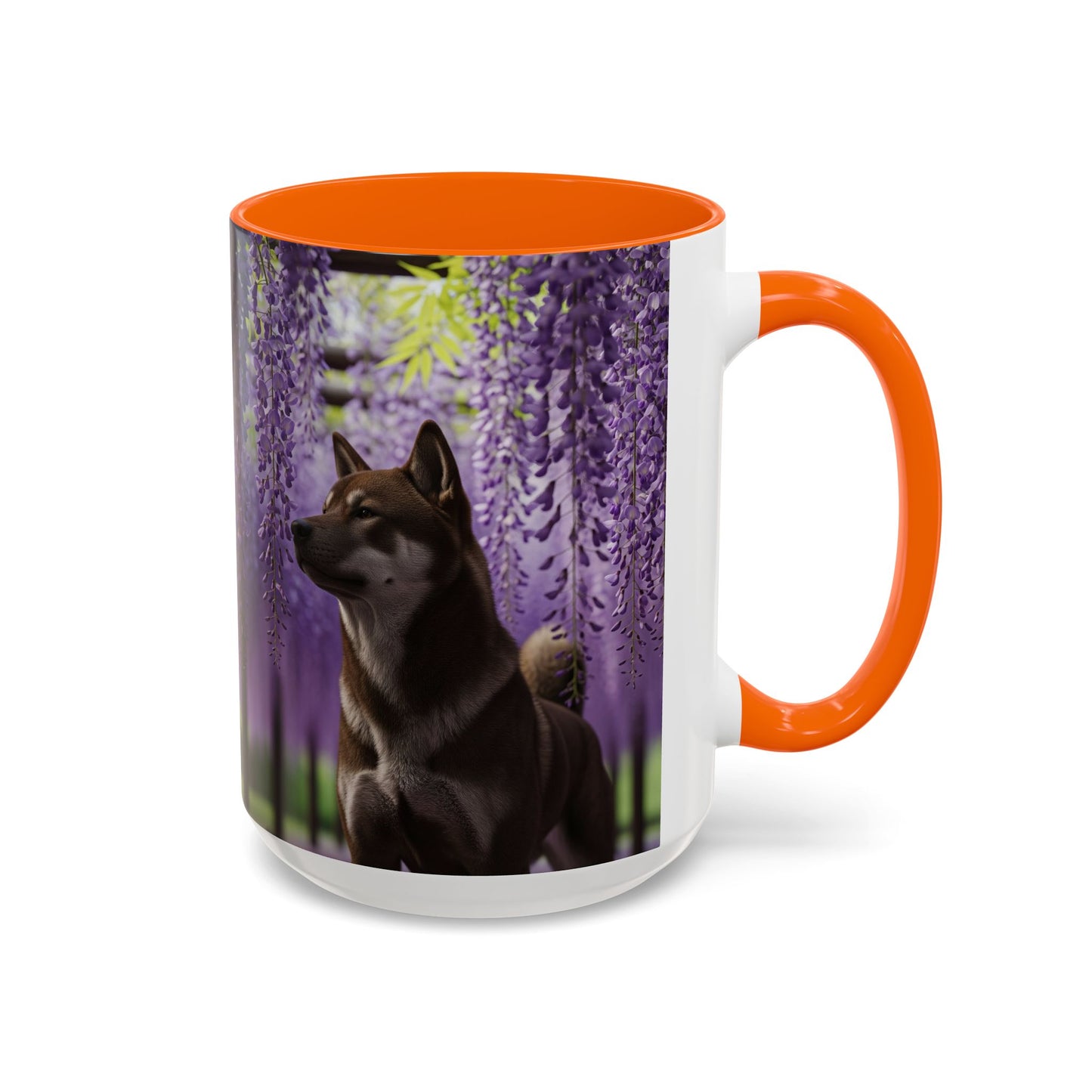 Mug à café Shikoku Accent - Cadeau idéal pour les amoureux des chiens