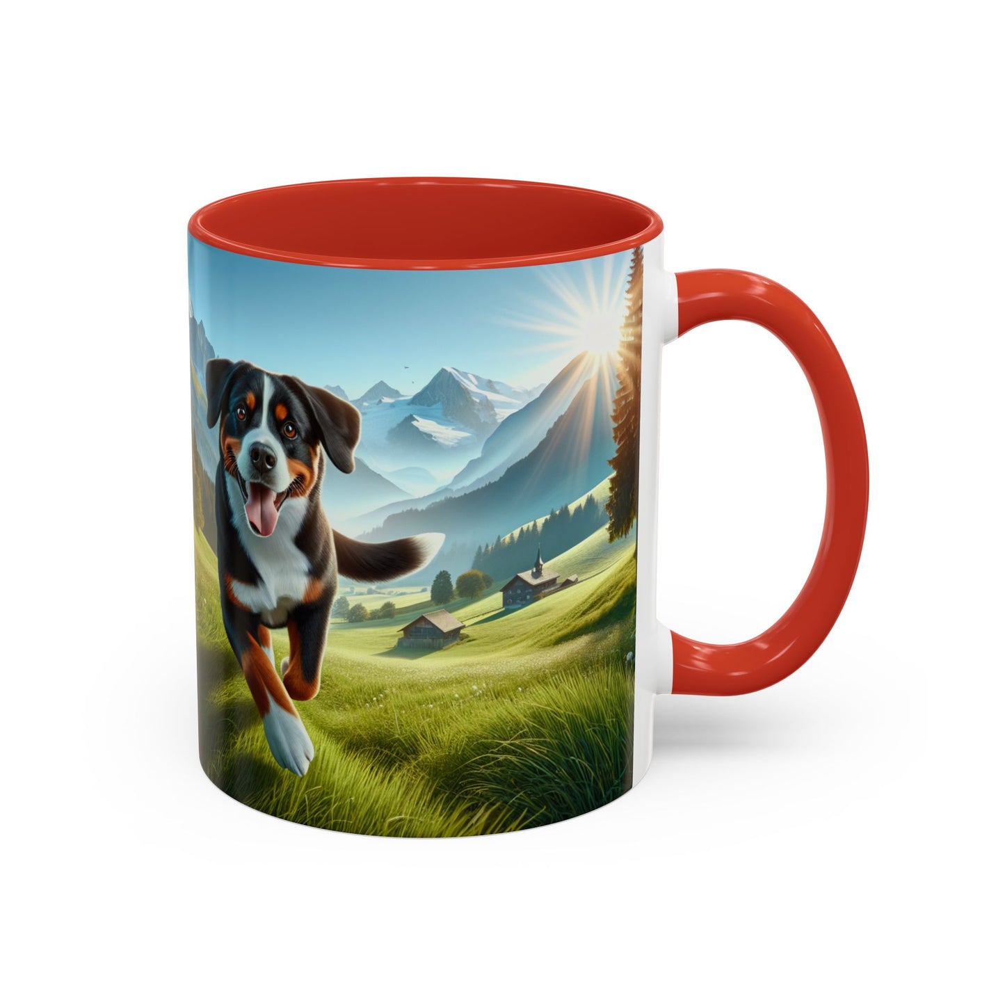 Entlebucher Mountain Dog Accent Coffee Mug - Perfect Gift for Dog Lovers