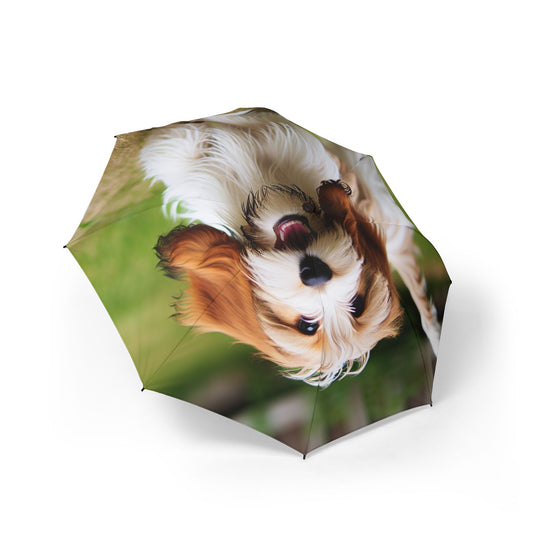 Petit Basset Griffon Vendeen Semi-Automatic Foldable Umbrella