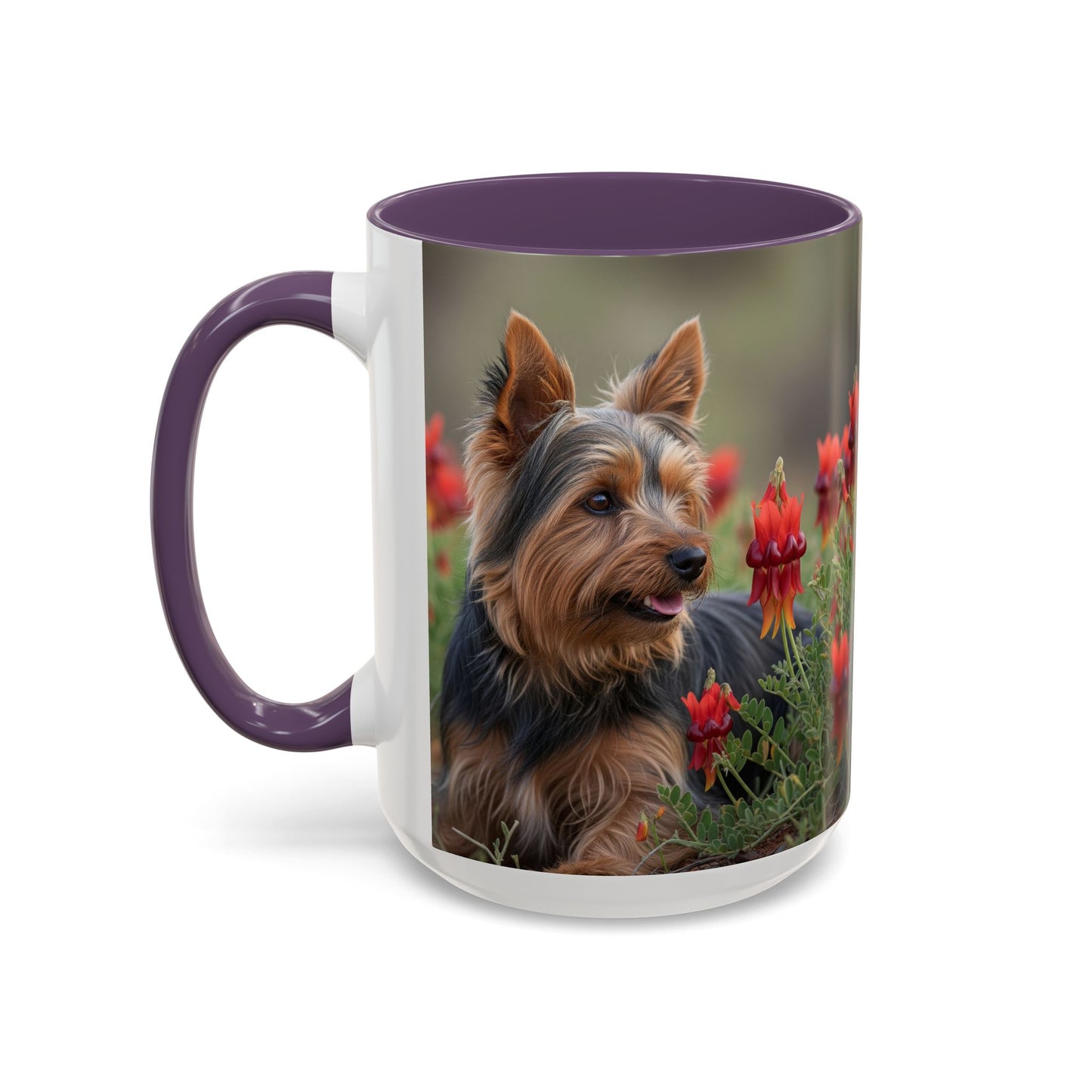 Taza con detalles de Silky Terrier: el regalo perfecto para los amantes de los perros