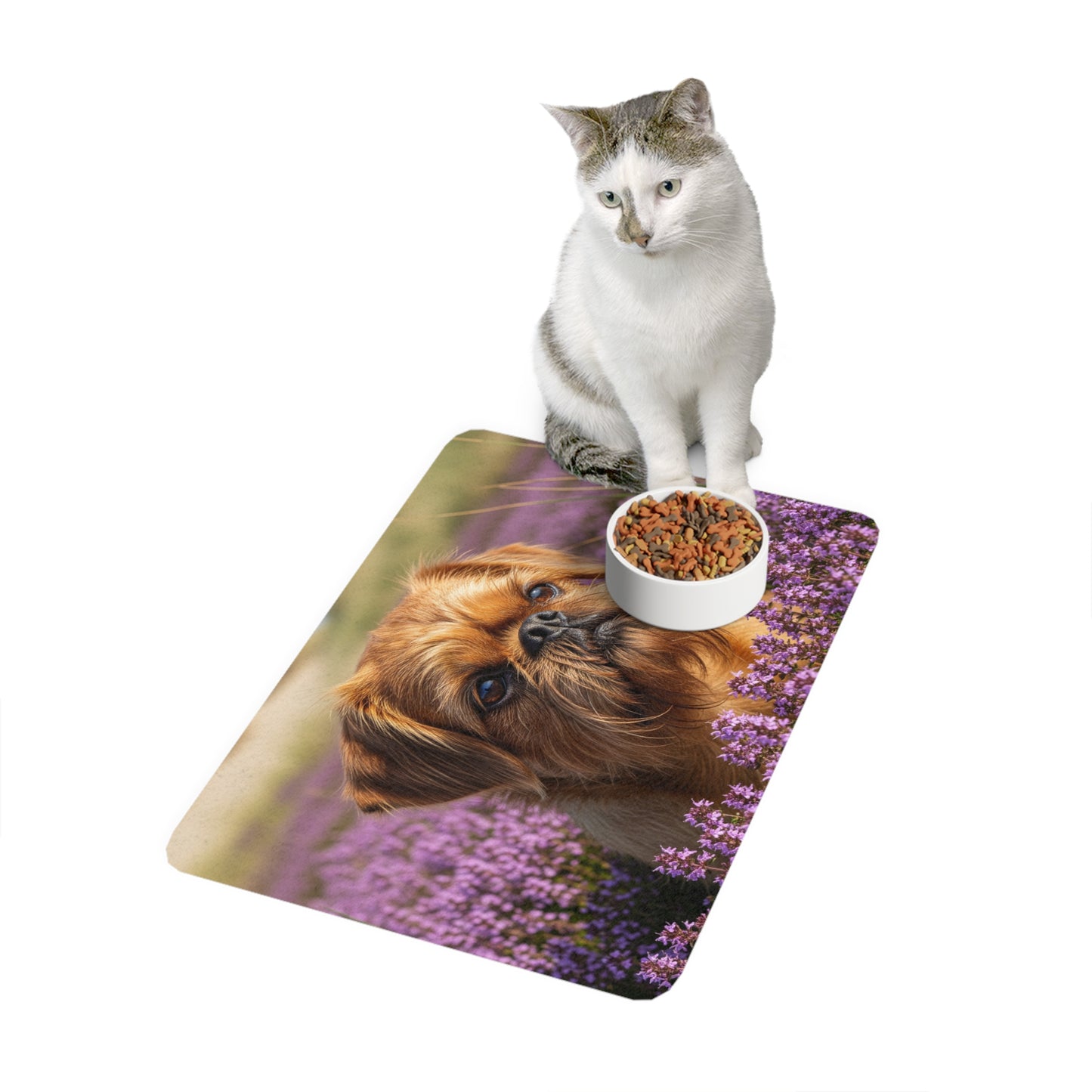 Pet Food Mat (12x18) - Griffon Bruxellois