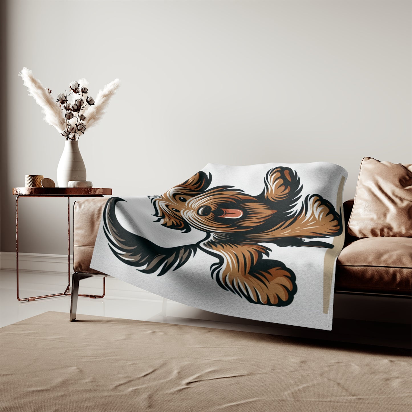 Otterhound Sweatshirt Blanket