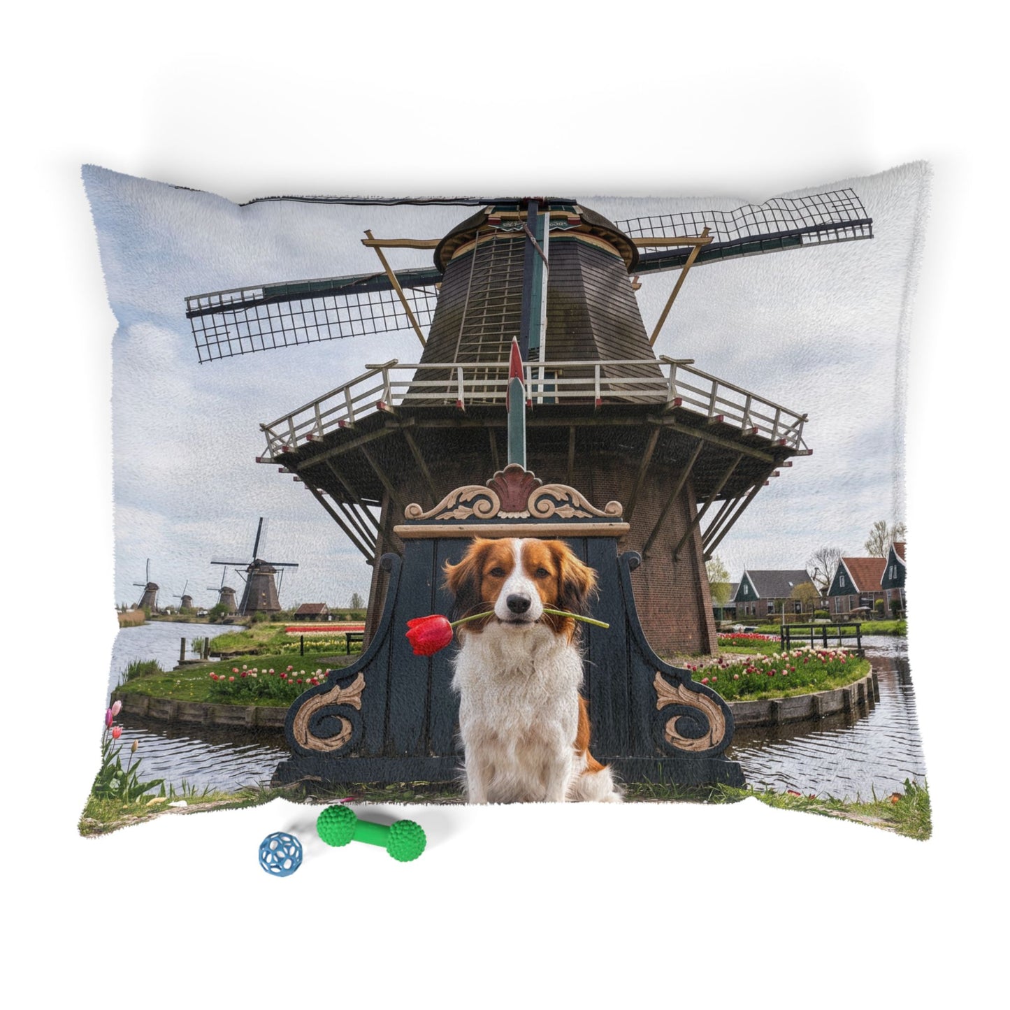 Nederlandse Kooikerhondje Pet Bed