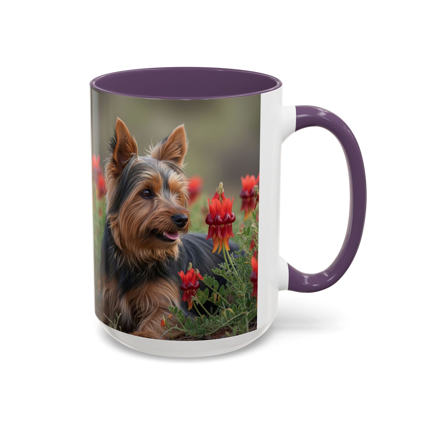 Taza con detalles de Silky Terrier: el regalo perfecto para los amantes de los perros