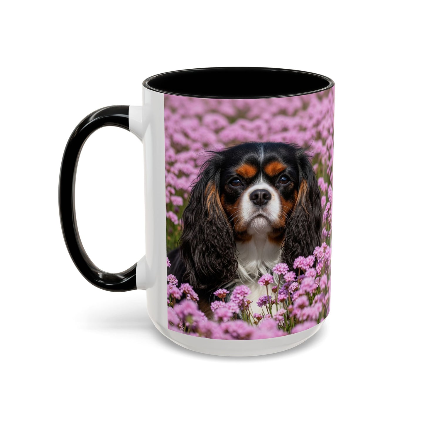 Taza de café con detalles de King Charles Spaniel: el regalo perfecto para los amantes de los perros.