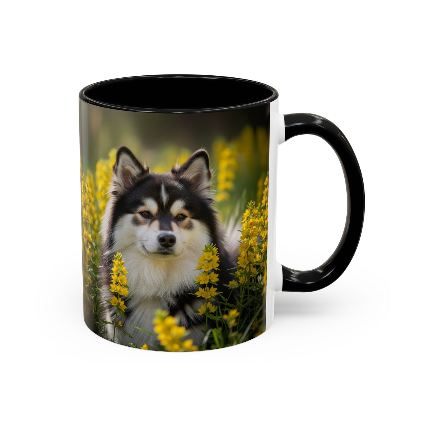 Taza con diseño de perro lapón sueco: el regalo perfecto para los amantes de los perros.
