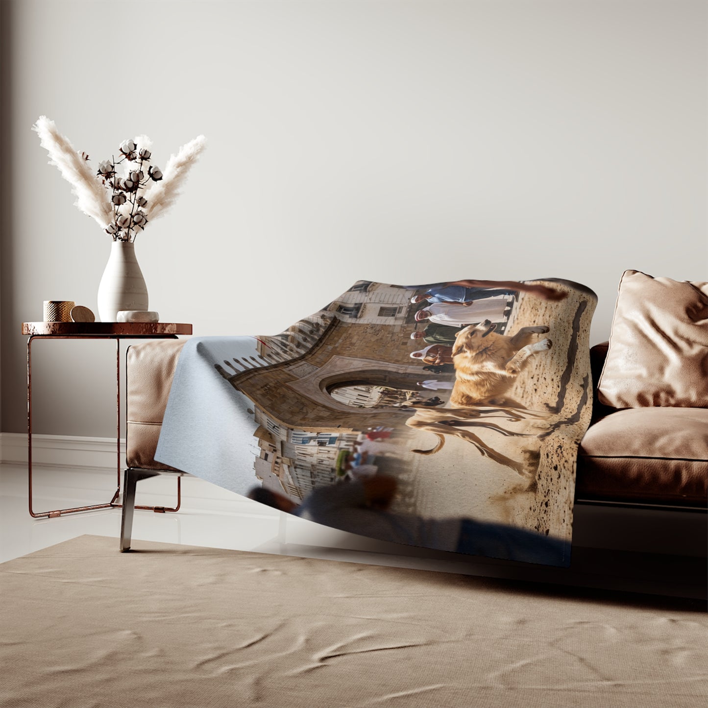 Sloughi and Aidi Blanket