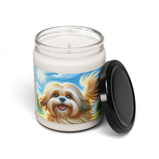 Lhasa Apso- Scented Soy Candle, 9oz