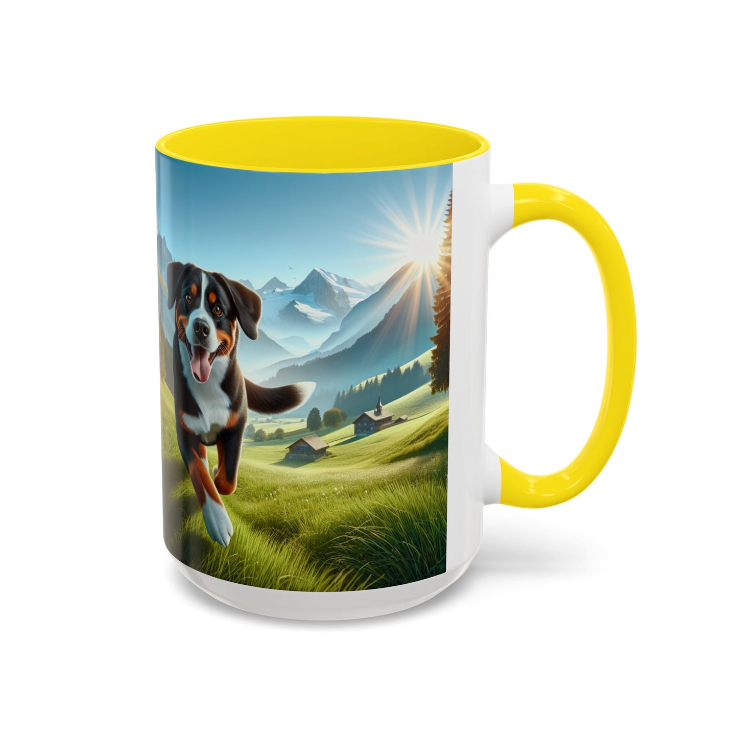 Entlebucher Mountain Dog Accent Coffee Mug - Perfect Gift for Dog Lovers