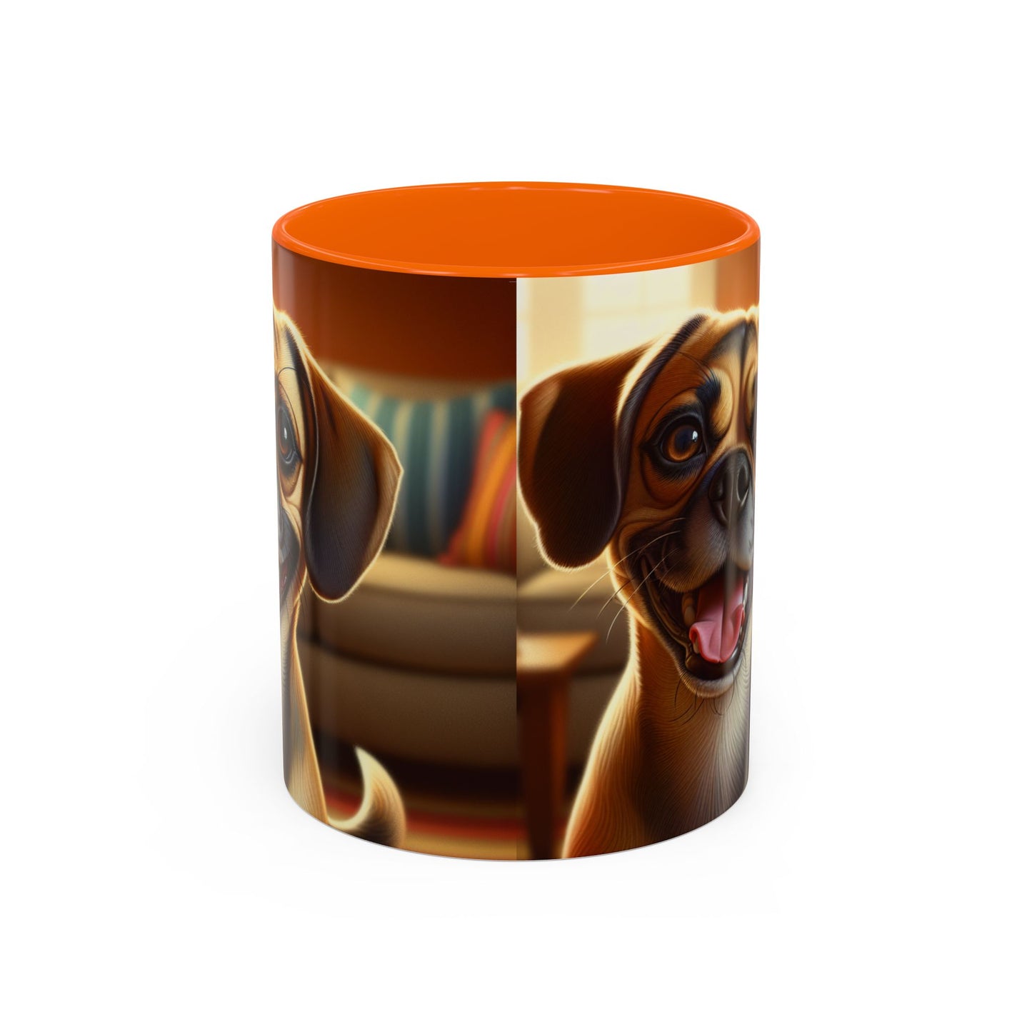 Taza de café con detalles de Puggle: el regalo perfecto para los amantes de los perros