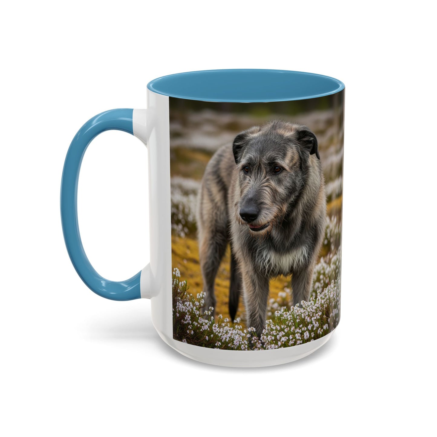 Irish Wolfhound Accent Coffee Mug - Perfect Gift for Dog Lovers