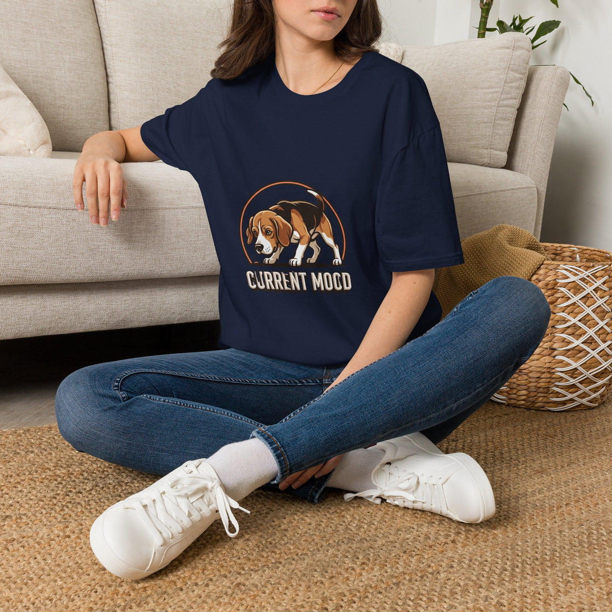 Beagle Current Mood Tee Shirt