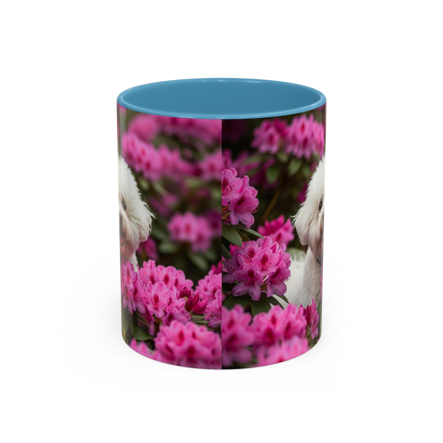 ! Bichon Frise Accent Mug – Ceramic Coffee Cup