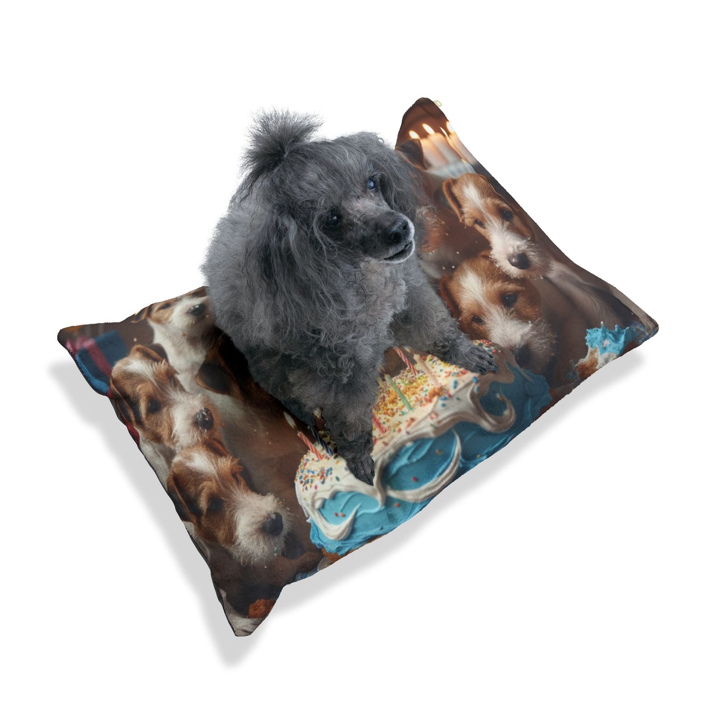 Birthday Party Puppies Pet Bed