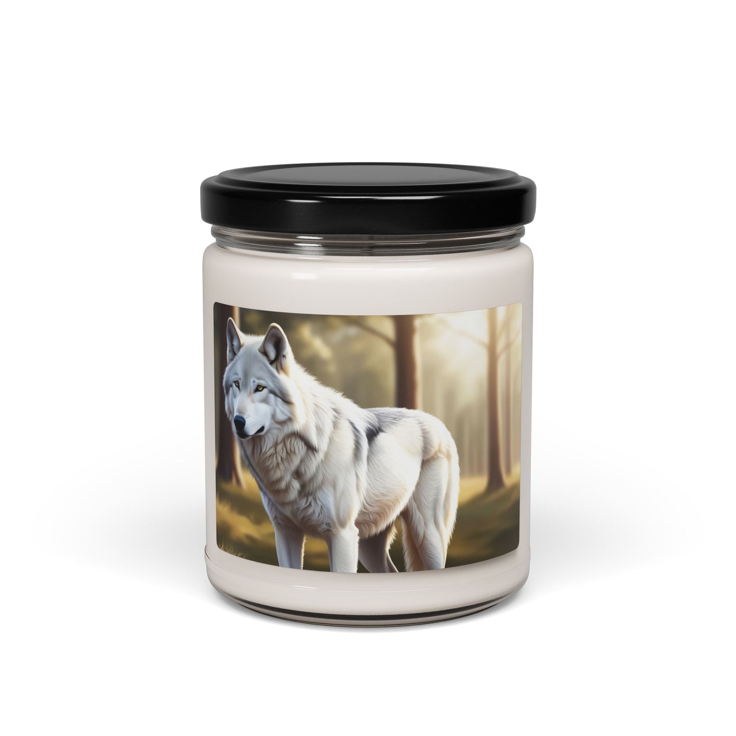 White Wolf- Scented Soy Candle, 9oz