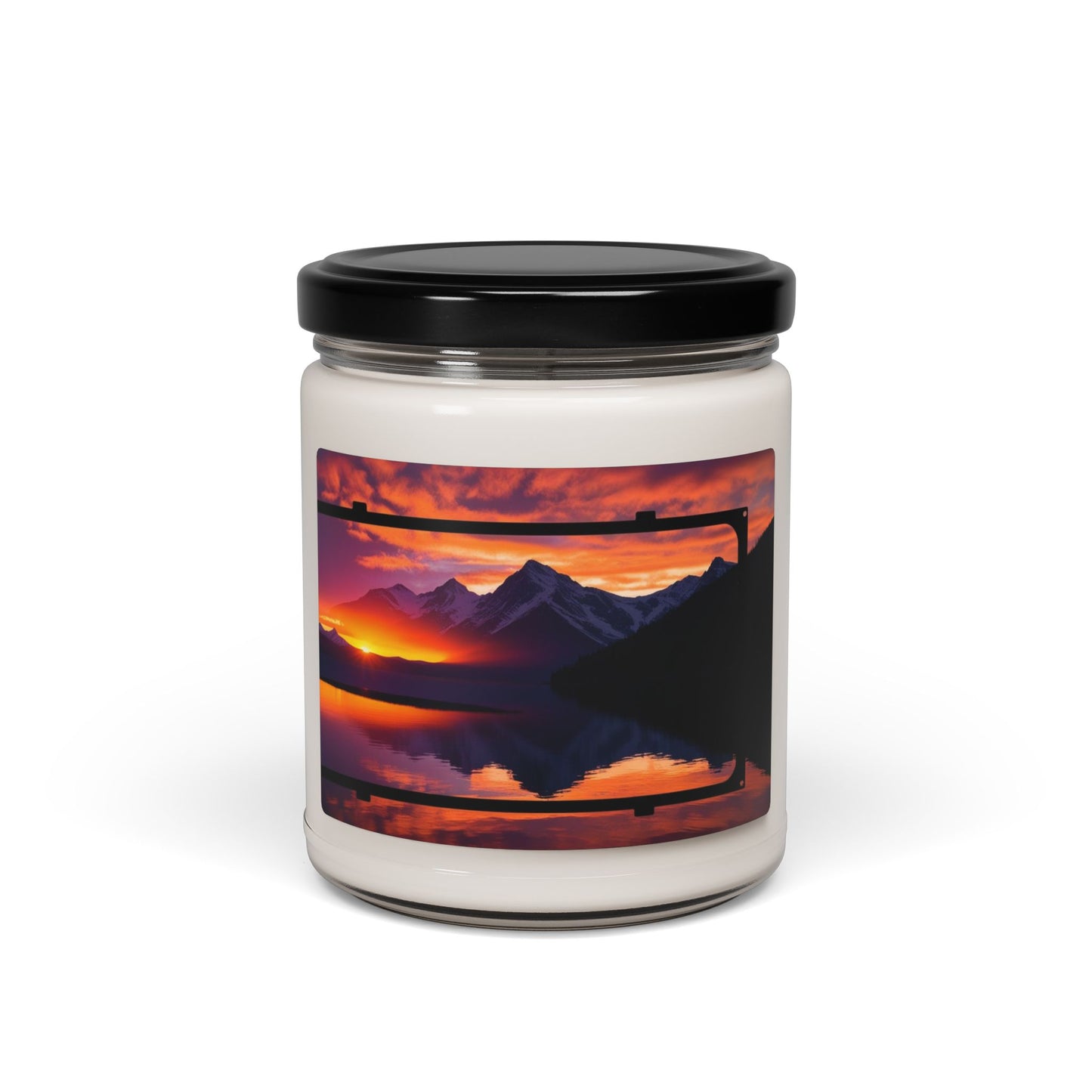 Mountain Lake Sunset- Scented Soy Candle, 9oz