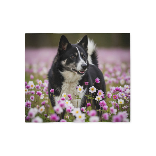 Karelian Bear Dog Sweatshirt Blanket
