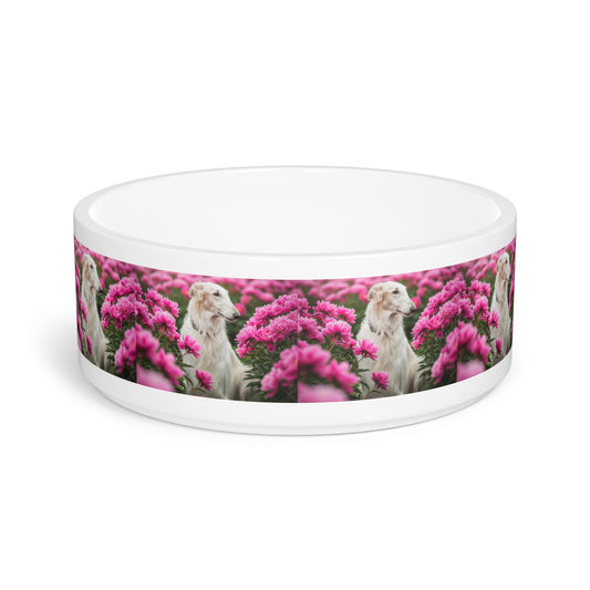 Borzoi Pet Bowl