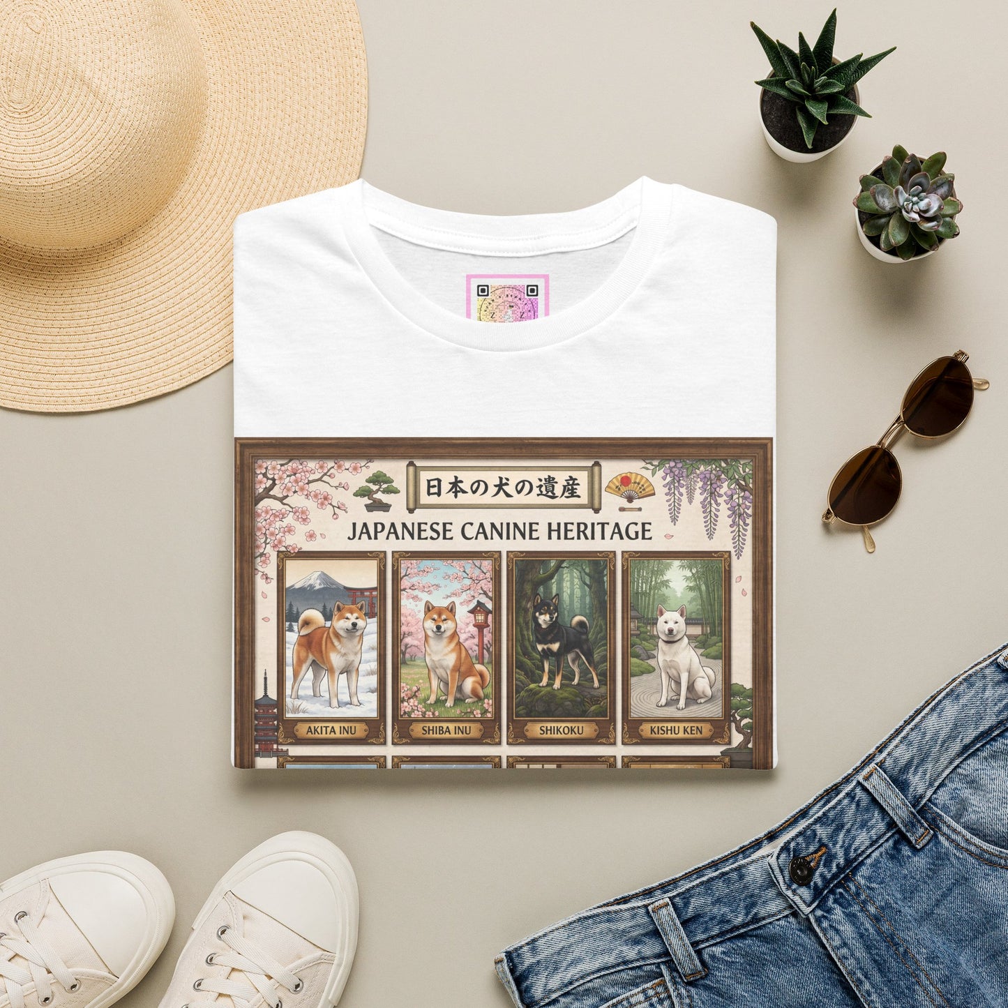 Japanese Canine Heritage Tee Shirt
