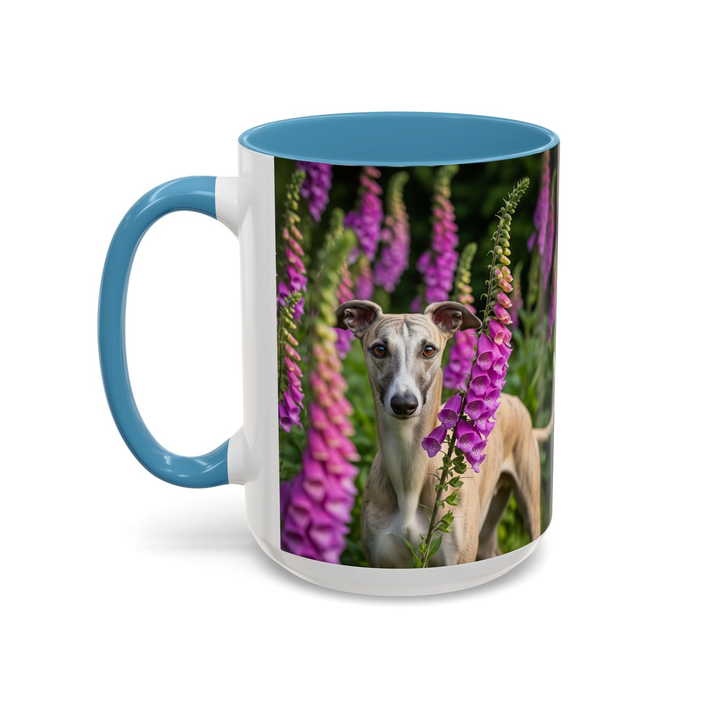 Whippet Accent Coffee Mug - Perfect Gift for Dog Lovers
