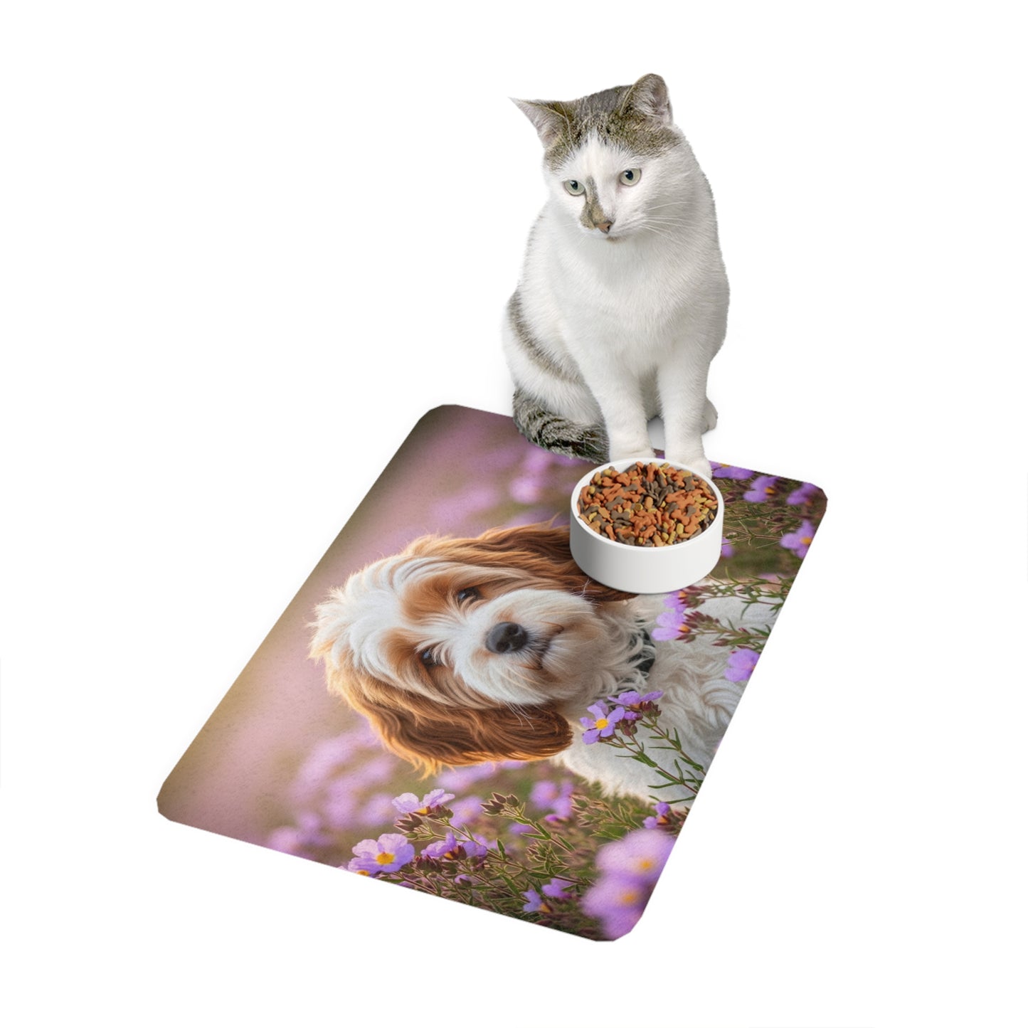 Tapis pour nourriture pour animaux (12 x 18) - Cockabull