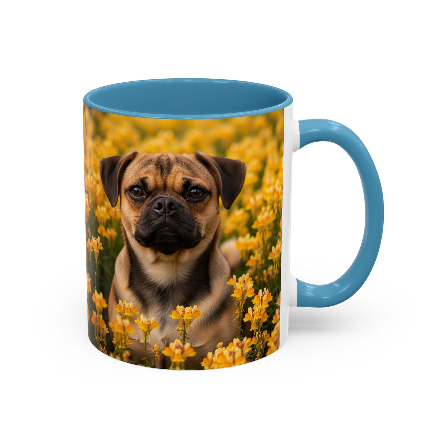 Taza de café con detalles de Puggle: el regalo perfecto para los amantes de los perros