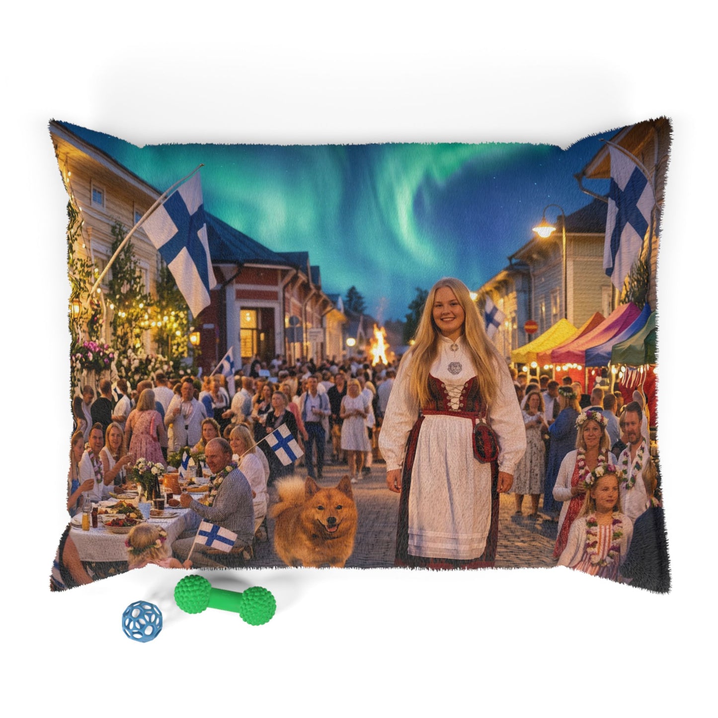 Finnish Spitz Pet Bed